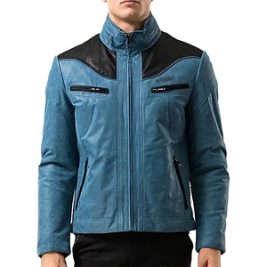 Chaqueta de moto de cuero a la moda para hombre, chaqueta de moto para carreras de coches, chaqueta de moto OEM de invierno de alta calidad a la venta - Product Image 6