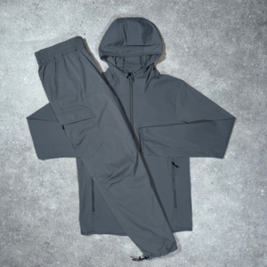 2025 High Quality Vintage Style <b>Work</b> Windbreaker Tracksuit Color with Nylon Style Summer Sets - Product Image 1