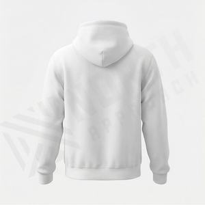 Sweat à capuche pour homme en coton épais, impression de haute qualité, pull-over de luxe, impression personnalisée surdimensionnée pour streetwear d'hiver - Product Image 2