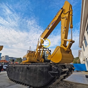 รถขุดสะเทินน้ำสะเทินบก SHIWEN รุ่น CAT 320C มือสองสำหรับขาย Caterpillar 320c 320b 320d 320d2 320gx 320gc excavadora CAT ราคาถูก - Product Image 5