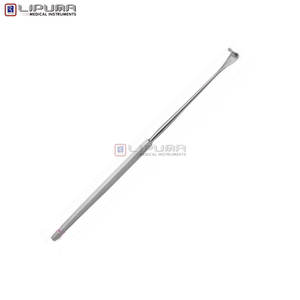 LOVE Gancho para nervio quirúrgico 19 cm 7 1/2 pulgadas Instrumentos médicos rectos de acero inoxidable Uso veterinario dental - Product Image 6