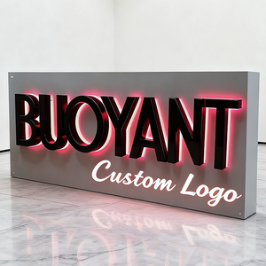 Backlit Signage Letters <b>Wall</b> Logo Exterior Building Sign Custom Led Illuminated Sign for Business Outdoor - Product Image 4