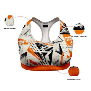 Soutien-gorge de sport sublimé pour femmes avec logo personnalisé et taille 2025 - Product Image 4