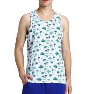 Nuevas llegadas Impreso Gimnasio Entrenamiento Sin mangas Mejor diseño personalizado Hombres Camiseta sin mangas Hecho en Pakistán - Product Image 1