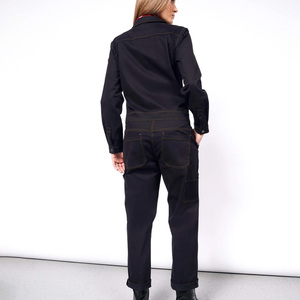 Overoles de trabajo de cuerpo completo para mujer con estampado de logotipo, ajuste funcional y cómodo para profesionales calificados - Product Image 3