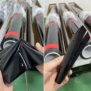 فيلم حماية طلاء السيارات PPF عالي الجودة بالجملة من المصنع، فيلم تغليف كامل للجسم بسمك 7.5 مل، لامع أسود - Product Image 2