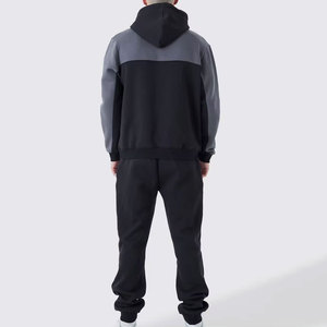 Custom Training <b>Jogging</b> Embroidery Tracksuits for Men Slim Fit 100% Cotton <b>Cargo</b> Sweat Suit Men's Hoodies & Sweatshirts - Product Image 4