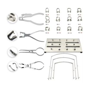 Kit de Dique Dental de Acero Inoxidable de Alta Calidad con Certificación CE, Color y Logotipo Personalizables por OMI - Product Image 1