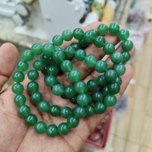 Venta al por mayor de cristal piedra Natural citrino lapislázuli verde Aventurina granate amatista rosa cuarzo pirita hematita 8mm pulseras - Product Image 5