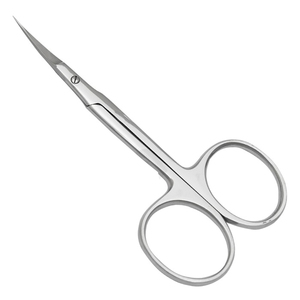 Ciseaux de manucure personnalisés à pointe fine lame tranchante incurvée ciseaux à cuticules allemands en acier inoxydable 3.5 pouces - Product Image 1