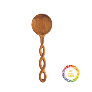 ชุดช้อนส้อมไม้หรูหราเป็นมิตรต่อสิ่งแวดล้อมช้อนไม้สำหรับงานปาร์ตี้ที่เป็นมิตรต่อสิ่งแวดล้อมช้อนสำหรับรับประทานอาหารที่บ้านโรงแรมคาเฟ่ - Product Image 6