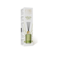 Diffuseur de parfum Eterea Reeds 100ml, flacon en verre, fabriqué en Italie, parfum de Tiaré en pleine floraison, longue durée, sans parabène, parfum d'ambiance pour la maison pendant 3 mois, élégant