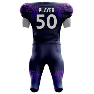 Meilleurs uniformes unisexes de football américain pour jeunes personnalisés ensemble d'uniformes respirants de grande taille nouveaux prix bon marché pour adultes avec OEM - Product Image 6