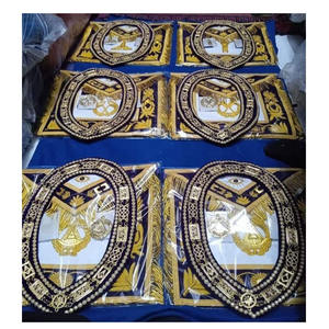 ชุดเครื่องราชกกุธภัณฑ์ต้นแบบเมสันปักลายคอปกเสื้อขนาดมม. 100% ทอจากคอเสื้อ2025คุณภาพสูง - Product Image 6