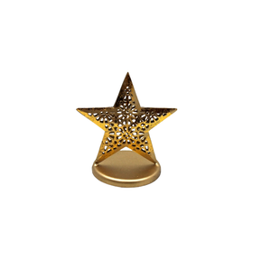 Tarjetero de hierro de tamaño estándar, decoración navideña, lámina dorada, decoración del hogar hecha a mano, venta al por mayor a granel - Product Image 2