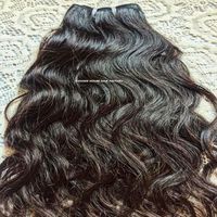 Cheveux humains indiens bruts bouclés Remy, 20 pouces, noir naturel, doux et brillants, trame de 100g, cheveux de temple
