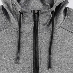 Personalizado en blanco puff zip up hombres sudaderas con capucha diseño más tamaño joggers fitness deportes entrenamiento desgaste chaqueta para hombres - Product Image 6