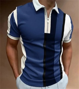 Directo de fábrica, personalizado, para hombre, para camiseta Polo, alta calidad, transpirable, 100% algodón, de talla grande, patrón sólido, diseño liso personalizado - Product Image 2