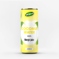 Verpakte Vietnamese kokoswaterdrank 250ml 320ml 500ml kant-en-klaar |   OEM ODM Private Label Vietnamese leverancier