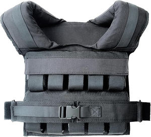 Hot Selling <b>10kg</b> 20kg 30kg Adjustable Heavy <b>Weighted</b> <b>Vest</b> for Men Tactical Workout Weight <b>Vest</b> Plate Carrier Weight Loading <b>Vest</b> - Product Image 1