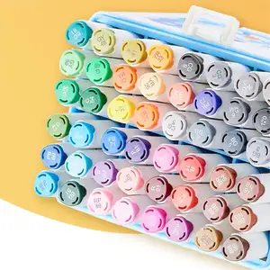 36 Kleuren Wasbare Dubbele Tipped Art Markers Ingesteld Voor Kunstenaars Volwassenen Kleuren En Illustraties