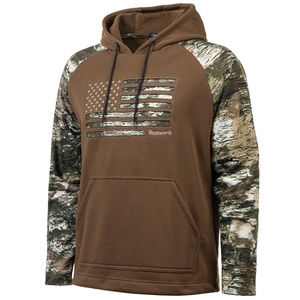 เสื้อฮู้ดดี้ทรงบ็อกซี่ผ้าเฟรนช์เทอร์รี่เนื้อหนา พิมพ์ลายพรางทั้งตัว งานสกรีน ดีไซน์ขอบดิบ แต่งคริสตัล - Product Image 2