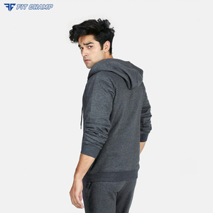 ชุดวอร์มผู้ชายฤดูหนาวที่กําหนดเองฉลากส่วนตัว Jogger ชุดวอร์มผู้ชายขนแกะพร้อมฮู้ด - Product Image 2