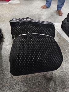 Lujoso material bordado de terciopelo 9000 para trajes de diseñador Kurtis y Ropa Étnica disponible a un precio asequible de la India - Product Image 3