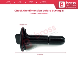 BSP1013 Radiator Pillar Fixing Pin 397880391R for Megane Clio 3 <b>Duster</b> Logan Sandero Lodgy - Product Image 6