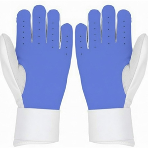 Guantes de Bateo de Béisbol Profesionales al por Mayor, de Cuero, con Puño Largo, Duraderos, Transpirables, Personalizables, Diseño Único - Product Image 5
