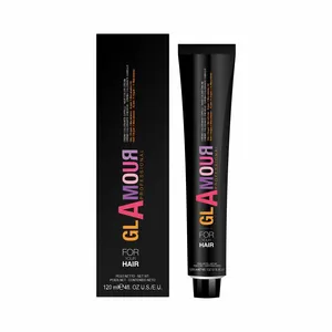 GLAMOUR PROFESSIONNEL POUR VOUS-CRÈME COULEUR Tb 120 ml-c'est une couleur exclusive avec D'ARGAN et HUILE DE MACADAMIA, dont actif