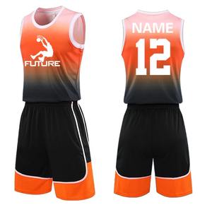 Ropa de baloncesto personalizada para jóvenes, Camiseta deportiva para hombres, conjunto de equipo, uniforme de baloncesto de calidad - Product Image 4