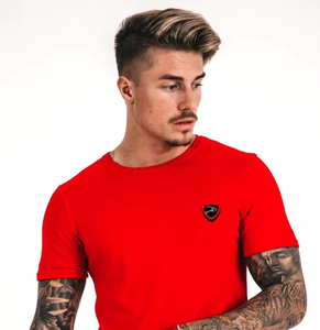 T-shirt pour homme de haute qualité 100% coton avec impression de logo de marque personnalisée - Product Image 5