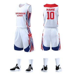 Ensemble d'uniformes respirants à séchage rapide pour hommes, maillot de basket-ball professionnel avec option de taille plus, chemise de basket-ball de style rétro - Product Image 3