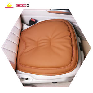 Bon prix Coussins de siège et oreiller Housse de voiture en cuir Nappa Imperméable Accessoires intérieurs de voiture Ensemble complet personnalisé en cuir de vache - Product Image 6
