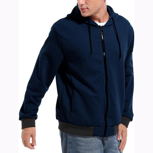Custom Essentials Hoodie Men's 100% Cotton Oversize Drop Shoulder Full Zip up Hoodie Heavyweight Zip Hoodies for Men - Product Image 1