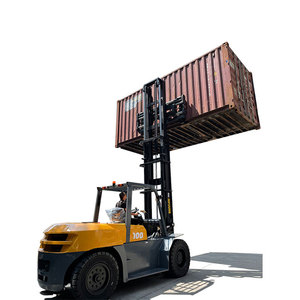 Carretilla elevadora diésel de <span class=keywords><strong>10</strong></span> toneladas Xiamen Hifoune, gran oferta, trabajando en un contenedor - Product Image 2
