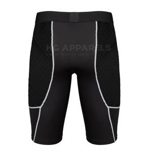 Short de compression pour hommes, dernière conception 2026, faible MOQ, prix de gros, short de course à compression pour hommes - Product Image 2