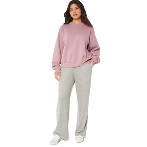 Sweat-shirts en coton imprimés pour l'hiver, mode streetwear, sweat-shirts oversize à col rond pour femmes - Product Image 5