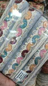 Custom Made Floral Ribbons in Assorted Multi Colored Floral Designs Ideal for Resale by Trim Stores - Product Image 3