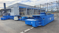 Chariot de transfert hydraulique 2026 de 150 tonnes pour la manutention de pièces sur tours éoliennes, réservoirs et navires (50-1000 tonnes)
