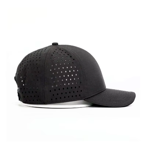 Gorra de Golf Personalizada de 6 Paneles con Orificios Cortados con Láser, Deportiva, Impermeable, Ligeramente Curvada, de Alto Rendimiento, Venta al Por Mayor - Product Image 2