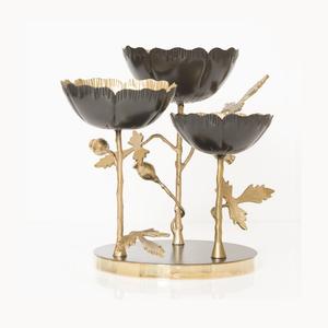 Greatest Quality Brass Oud Burner Latest Design Round Shape Bakhoor Burner With Stand For <b>Home</b> Decor <b>Accessories</b> - Product Image 6