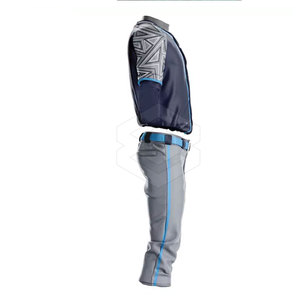 2024 ensemble de maillot et de pantalon de baseball de conception personnalisée pour hommes 100% polyester séchage rapide vêtements de sport respirants confortables pour vêtements d'équipe - Product Image 2