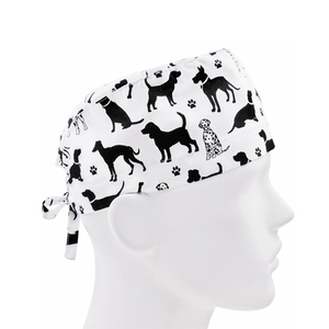 Wholesale Hospital <b>Scrub</b> Printed <b>Caps</b> Adjustable Unisex High Quality Material Custom Made OEM Customized Colors Logo Stylish All - Product Image 2