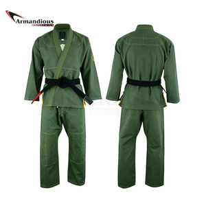 เครื่องแบบคาราเต้บราซิลสำหรับผู้ใหญ่ทั้งชายและหญิงชุดศิลปะการต่อสู้ปักด้วยเทคนิคซักยูโดเทควันโด - Product Image 1