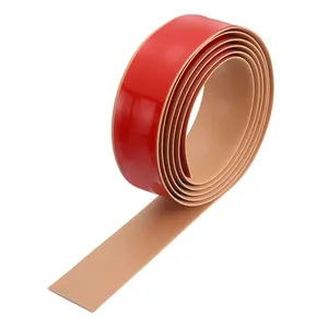 Tira de transición de piso de vinilo adhesivo marrón de 6,56 pies X 1,6 \ ", accesorios para pisos, tiras de cubierta - Product Image 1