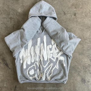 เสื้อมีฮู้ดใส่สบายมีสไตล์ใช้งานได้จริงสำหรับผู้ชายขนาดที่กำหนดเองได้แฟชั่นธุรกิจลำลอง - Product Image 4