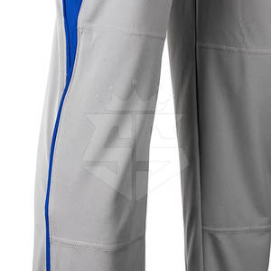 Pantalons de baseball en gros Conception personnalisée Pantalons de baseball légers à quantité minimale de commande bas pour hommes en stock - Product Image 3
