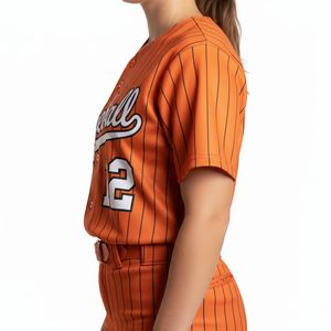 Ventes en gros de maillots de baseball et de pantalons uniformes de sport de haute qualité, imprimés par sublimation, 100% polyester, séchage rapide, respirant - Product Image 2